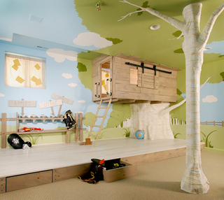 Illustration for article titled Kidtropolis' Magic Indoor Treehouse Bedroom